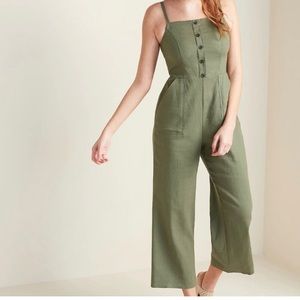 Old Navy Green Jumpsuit